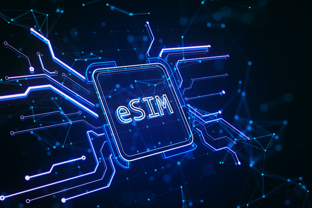 eSIM para viajar en un dispositivo móvil
