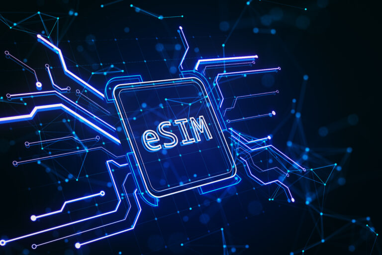 eSIM para viajar en un dispositivo móvil